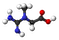 Creatine molecule illustration